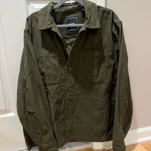Todd snyder moleskin/cotton (feels like suede) Olive Green military shirt Jacket
